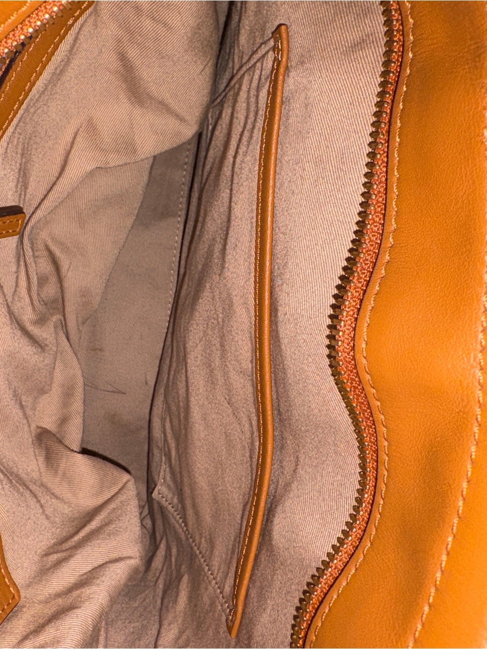 MCM Cognac Year of the mouse Visetos Tote with Yellow Cheese & Pink Mouse Patch - Picture 12 of 14